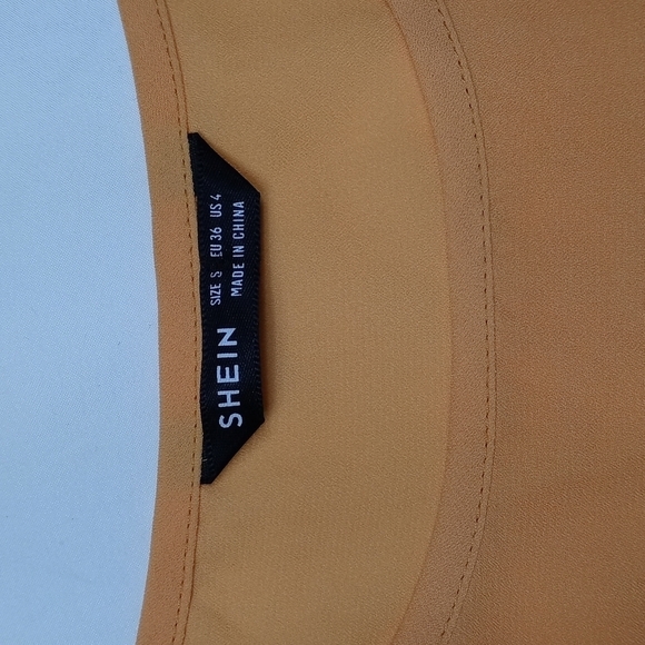 Shein womens gold colored top - Picture 2 of 8